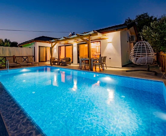 Muğla Seydikemer'de Doğanın Kalbinde, Özel Havuzlu, 4 Kişilik Villa - 1