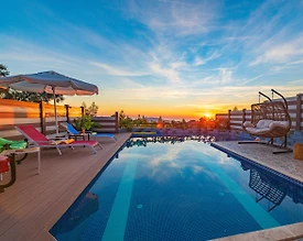 Kaş İslamlar'da Enfes Doğada, Kapalı Özel Havuzlu, Balayı Villası - 3