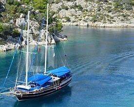 Rodos'ta 8 Kabinli, Konforlu Gulet - 2