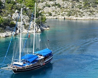 Rodos'ta 8 Kabinli, Konforlu Gulet - 2