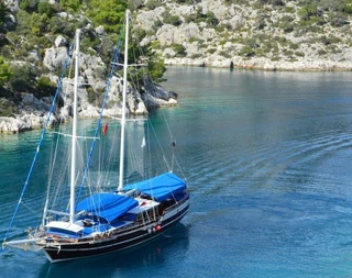 Rodos'ta 8 Kabinli, Konforlu Gulet - 2