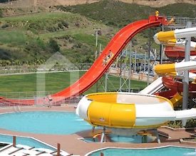 Alanya'da Ücretsiz Aqua Park Kullanımlı, Tesis İçerisinde, 1+1 Suit - 2