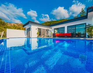 Kaş Üzümlü'de Muhteşem Doğada, Özel Havuzlu, Jakuzili Villa - 1