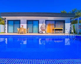 Kaş Üzümlü'de Balayı Çiftlerine Uygun, 2 Kişilik, Kiralık Villa - 3