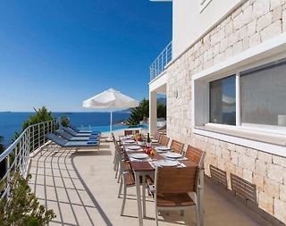 Kaş Çukurbağ'da Doğa ve Deniz Manzaralı, Özel Havuzlu, Ferah Villa - 3