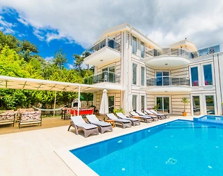 Kaş İslamlar'da Kalabalık Ailelere Uygun, Özel Havuzlu, Şık Villa - 1
