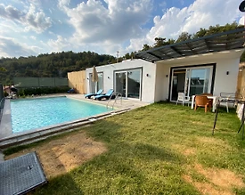 Kaş İslamlar'da Gözlerden Uzak, Özel Havuzlu, Balayı Villası - 3