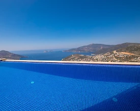 Kalkan Kördere'de Balayı Çiftlerine Uygun, Özel Havuzlu, Kiralık Villa - 3