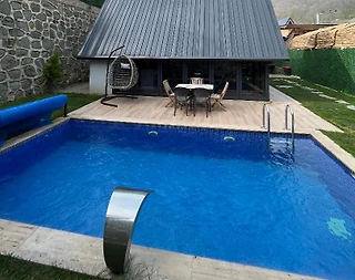 Sapanca Muradiye'de Doğa İle İç İçe, Isıtmalı Havuzlu, 2+1 Bungalov - 2