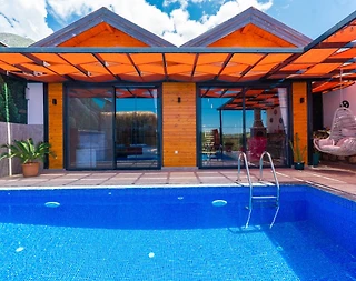 Kaş Bezirgan'da Doğa İle İç İçe, Özel Havuzlu, Balayı Villası - 3