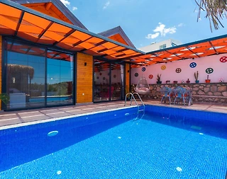 Kaş Bezirgan'da Doğa İle İç İçe, Özel Havuzlu, Balayı Villası - 2