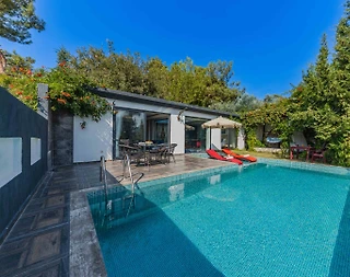 Kaş İslamlar'da Huzurlu Doğada, Isıtmalı Havuzlu, Şık Villa - 1