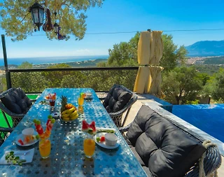 Kaş Gelemiş'te Balayı Çiftlerine Uygun, Özel Havuzlu, Ferah Villa - 4