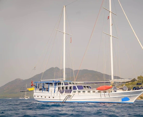 Muğla Marmaris Çıkışlı, 16 Kişilik, 8 Kabinli, Kaptanlı, Kiralık Gulet - 1