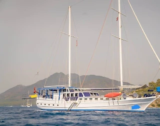 Muğla Marmaris Çıkışlı, 16 Kişilik, 8 Kabinli, Kaptanlı, Kiralık Gulet - 1