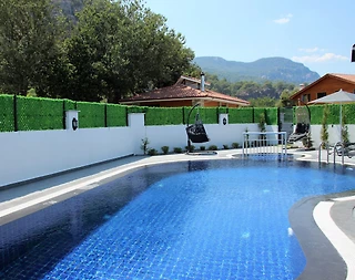 Ortaca Dalyan'da Merkezi Konumda, Özel Havuzlu, Lüks Villa - 4