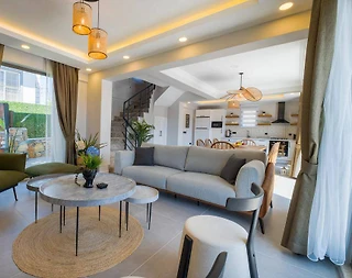 Fethiye Ölüdeniz'de Geniş Alanlara Sahip, Özel Havuzlu, Kiralık Villa - 4