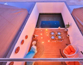 Kaş Andifli'de Dağ Manzaralı, Özel Havuzlu, Kiralık Villa - 5