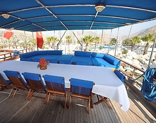 Muğla Fethiye'de Eşsiz Koylarda, Kalabalık Gruplar İçin İdeal Gulet - 4