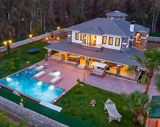 Fethiye Kayaköy'de Lüks Tasarıma Sahip, Özel Havuzlu, Bahçeli Villa - 4