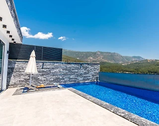 Kalkan Yeşilköy'de Doğa ile İç İçe, Özel Havuzlu, Lüks Kiralık Villa - 5