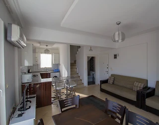 Ölüdeniz Hisarönü'nde Merkezi Konumda, Ortak Havuzlu, 2+1 Apart - 4