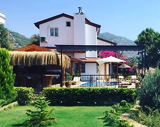 Marmaris Söğüt'te Deniz ve Doğa Manzaralı, Özel Havuzlu, Kiralık Villa - 1