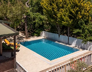 Kaş İslamlar'da Doğa İle İç İçe, Özel Havuzlu, Lüks Villa - 4