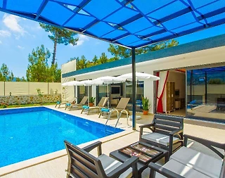 Kaş İslamlar'da Huzur Dolu Doğada, Özel Havuzlu, Geniş Bahçeli Villa - 3