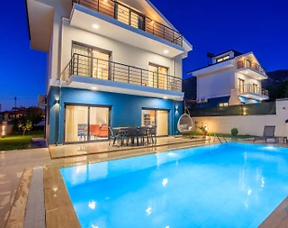Fethiye Ölüdeniz'de Enfes Doğa İçerisinde, Özel Havuzlu, Modern Villa - 1