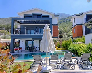 Fethiye Ölüdeniz'de Geniş Bahçeli, Özel Havuzlu, Jakuzili, Şık Villa - 4