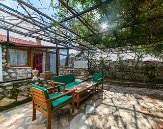 Marmaris Söğüt'te Taş Mimariye Sahip, Özel Havuzlu, Lüks Villa - 5