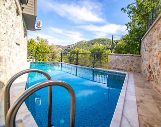 Marmaris Turgut'ta Eşsiz Doğada, Özel Havuzlu, Lüks Villa - 1