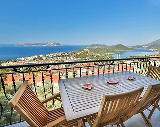 Kaş Andifli'de Muhteşem Manzaralı, Denize Yakın, 6 Kişilik Ev - 2