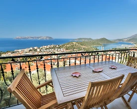 Kaş Andifli'de Muhteşem Manzaralı, Denize Yakın, 6 Kişilik Ev - 2