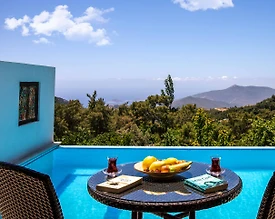 Kalkan İslamlar'da Eşsiz Doğa Manzaralı, Özel Havuzlu, Kiralık Villa - 3