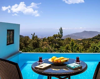 Kalkan İslamlar'da Eşsiz Doğa Manzaralı, Özel Havuzlu, Kiralık Villa - 3