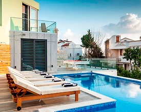 Kaş Kalkan'da Deniz Manzaralı, Özel Havuzlu, Estetik Villa - 3