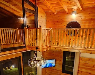 Sakarya Sapanca'da Göl ve Doğa Manzaralı, Bahçeli Dubleks Bungalov - 5