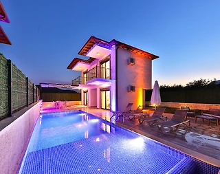Kaş Andifli'de Eşsiz Doğada, Özel Havuzlu, 3+1 Şık Villa - 1