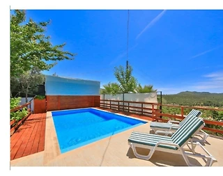 Kaş Çukurbağ'da Dağ Manzaralı, Özel Havuzlu, Kiralık Otantik Villa - 2