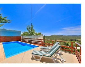 Kaş Çukurbağ'da Dağ Manzaralı, Özel Havuzlu, Kiralık Otantik Villa - 2