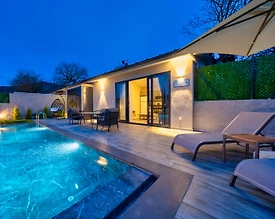 Muğla Fethiye'de Yemyeşil Bahçeli, Özel Havuzlu, Kiralık Villa - 3