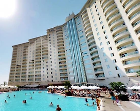 Alanya'da Sosyal Tesis İçerisinde, Ortak Havuzlu, Konforlu Tatil Evi - 2