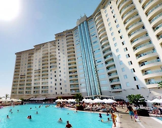 Alanya'da Sosyal Tesis İçerisinde, Ortak Havuzlu, Konforlu Tatil Evi - 2