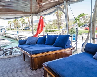 Muğla Fethiye Çıkışlı, 16 Kişi Kapasiteli, Kaptanlı, Kiralık Gulet - 3