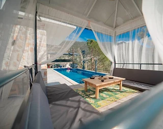 Kaş İslamlar'da Doğayla Baş Başa, Özel Havuzlu, Lüks Villa - 5