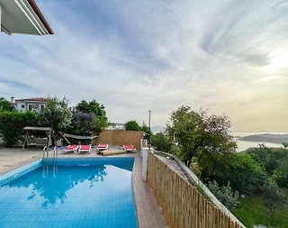 Marmaris Söğüt'te Kalabalık Gruplara Uygun, Özel Havuzlu, Modern Villa - 4