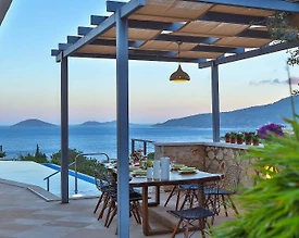 Kaş Kalkan'da Enfes Doğa Manzaralı, Özel Havuzlu, Kiralık Villa - 3