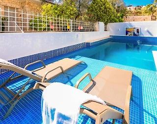 Kaş Kalkan'da Denize Yürüme Mesafesinde, Özel Havuzlu, Tripleks Villa - 4